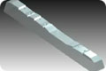 polyvalent asymmetrical standard rail sleeper